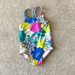 Floral Tea bathing suit